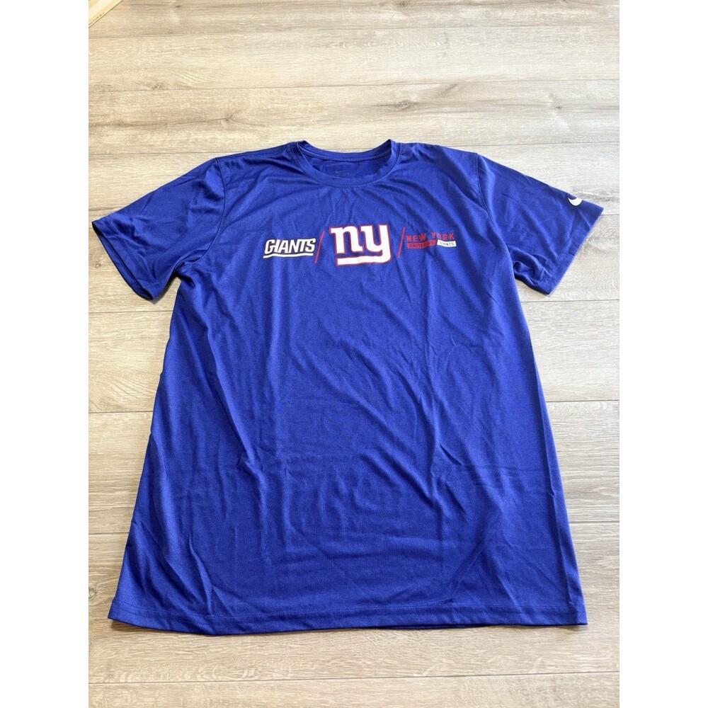 Nike Dri-FIT Tee New York Giants NFL Football Men's Short Sleeve Shirt Large